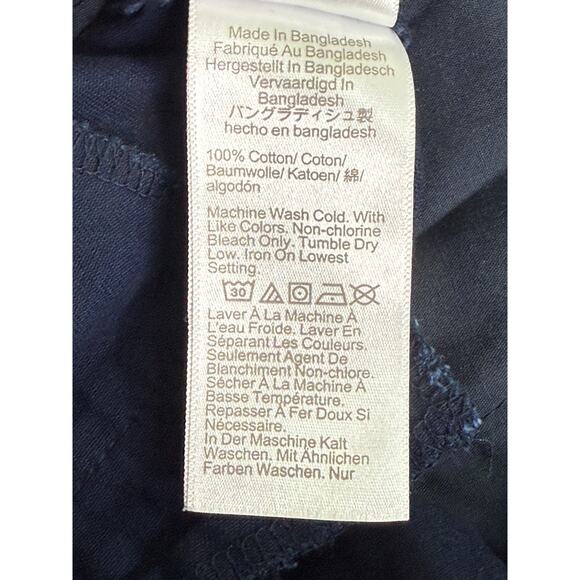 J. Crew Cotton Classic Chino Utility Flat Front Pocket Casual Shorts 4 Navy Blue - Picture 7 of 15